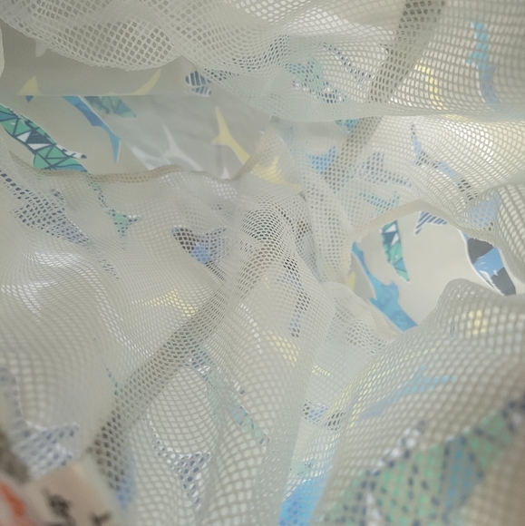 Swimzip Boys Shark Feast Swim Trunks Shorts With Liner Size 2T - Picture 10 of 10